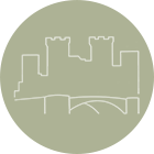 Castle View bar & restaurant, Deganwy, North Wales, icon