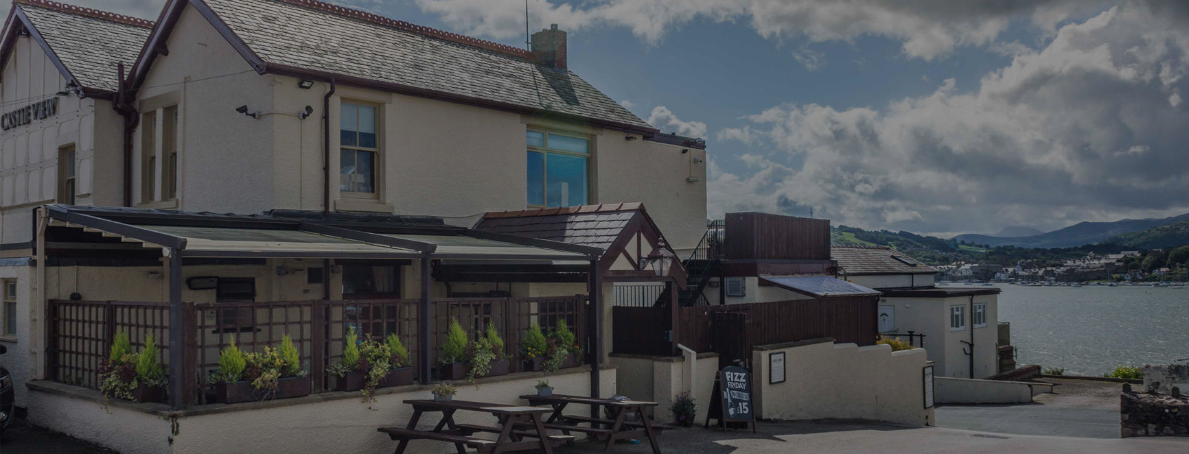 Castle View bar & restaurant, Deganwy, North Wales,